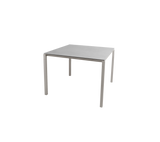 Pure dining table, 100x100 cm