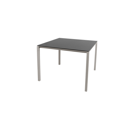 Pure dining table, 100x100 cm