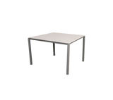 Pure dining table, 100x100 cm