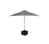 Harbour parasol, w/pulley 3x3 m