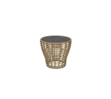 Basket coffee table, small