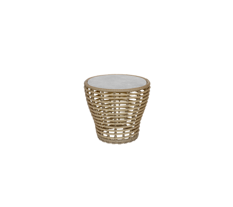 Basket coffee table, small