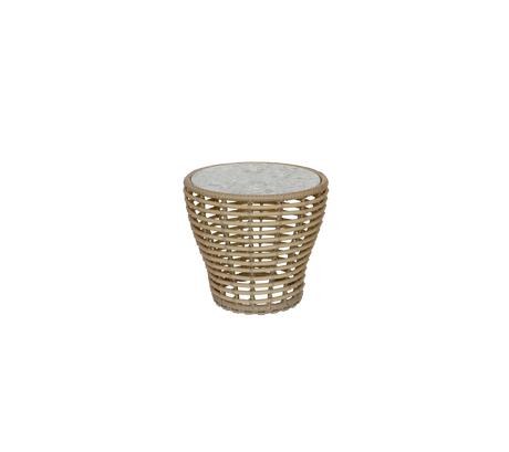 Basket coffee table, small