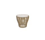 Basket coffee table, small
