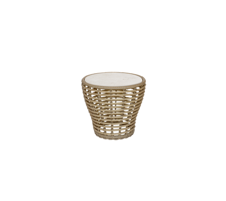 Basket coffee table, small