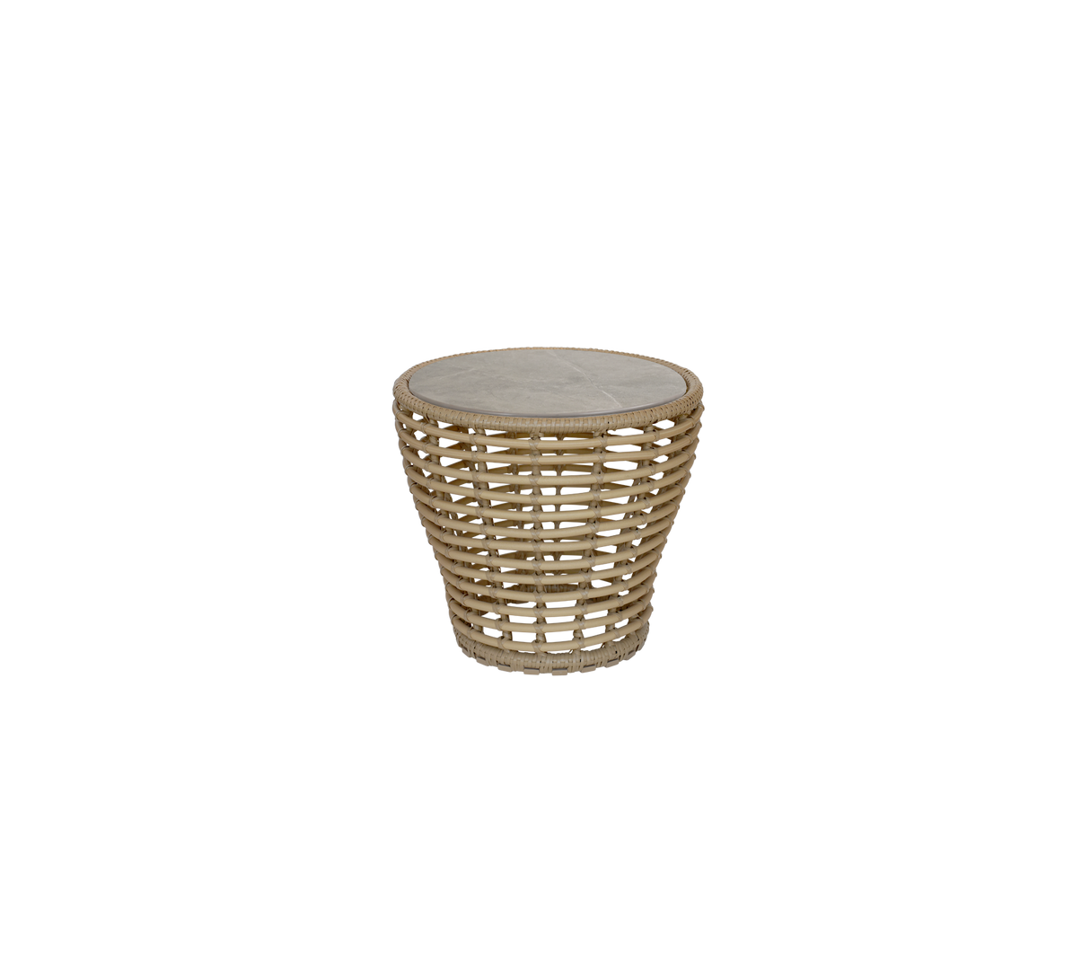 Basket coffee table, small