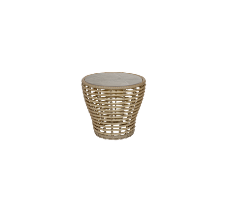 Basket coffee table, small