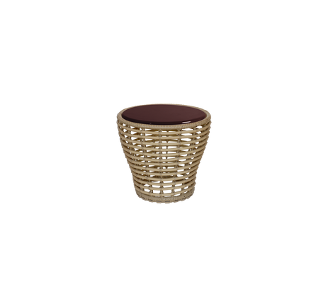 Basket coffee table, small