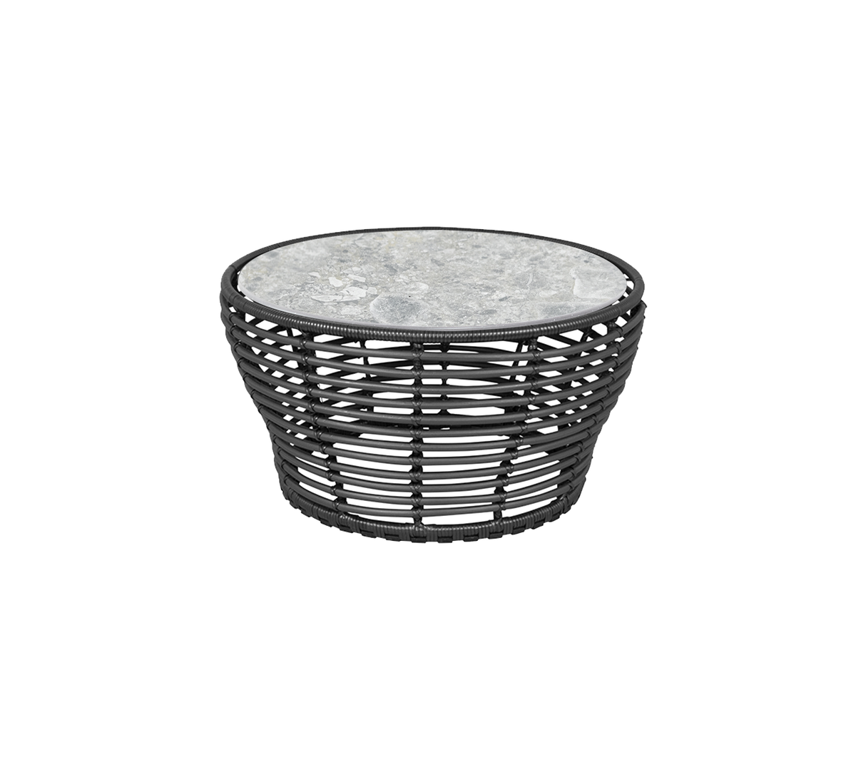 Basket coffee table, medium