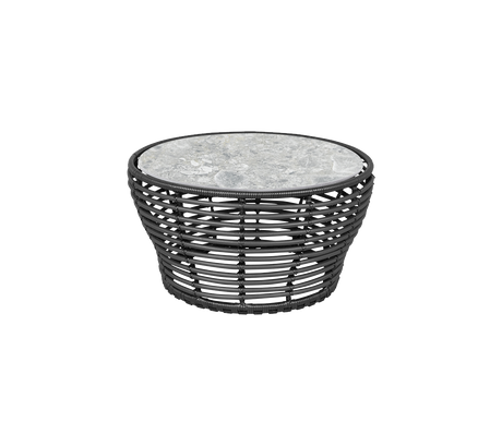Basket coffee table, medium