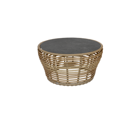 Basket coffee table, medium