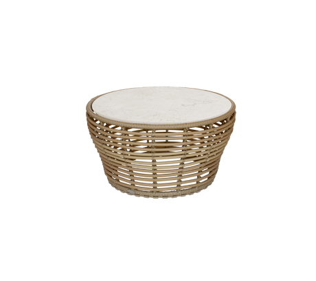 Basket coffee table, medium