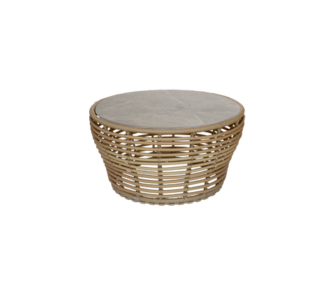 Basket coffee table, medium