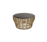 Basket coffee table, medium