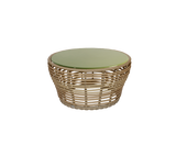 Basket coffee table, medium