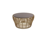 Basket coffee table, medium