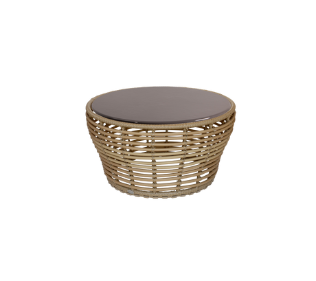 Basket coffee table, medium