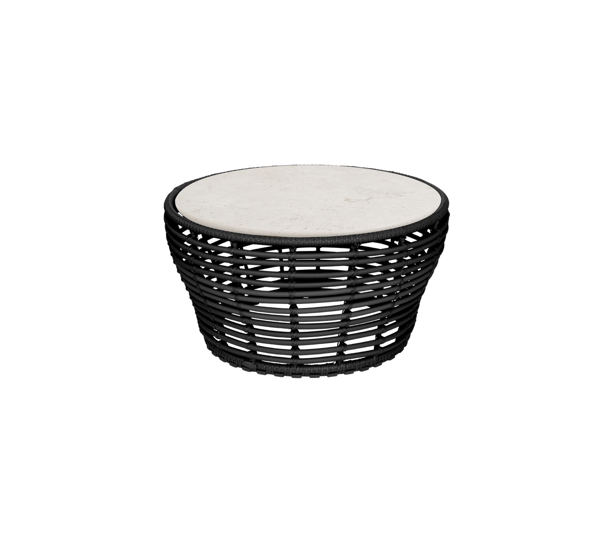 Basket coffee table, medium