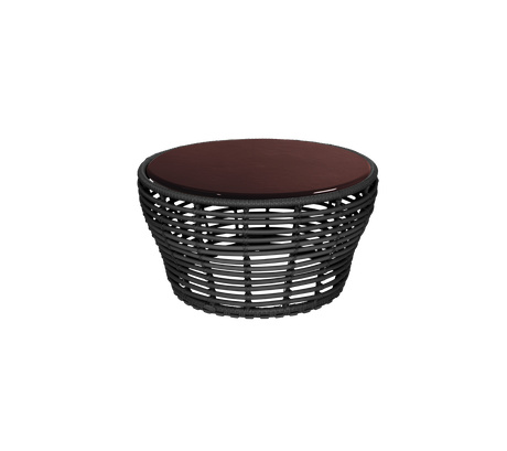 Basket coffee table, medium