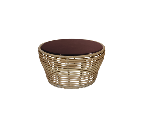 Basket coffee table, medium