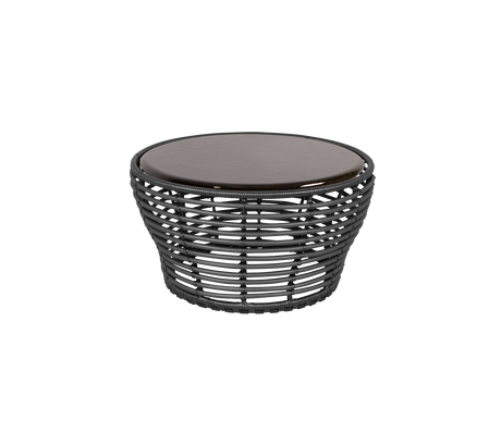 Basket coffee table, medium
