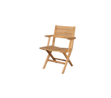Flip folding armchair