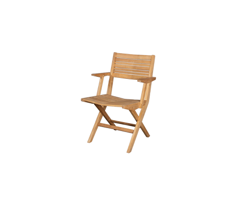 Flip folding armchair