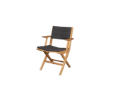 Flip folding armchair
