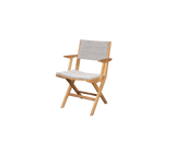 Flip folding armchair