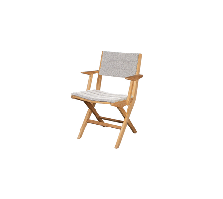 Flip folding armchair