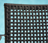 Straw armchair