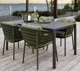Pure dining table, 150x90 cm