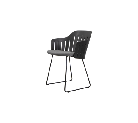 Choice chair with sled legs