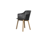 Choice chair with teak legs