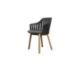 Choice chair with teak legs