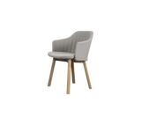 Choice chair with teak legs