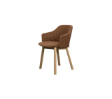 Choice chair with teak legs