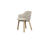 Choice chair with teak legs