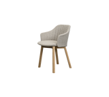 Choice chair with teak legs