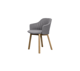 Choice chair with teak legs