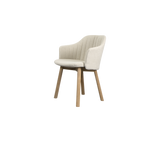 Choice chair with teak legs