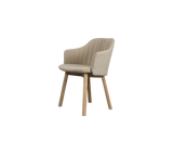 Choice chair with teak legs