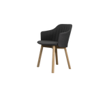 Choice chair with teak legs