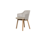 Choice chair with teak legs