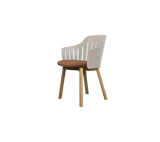 Choice chair with teak legs