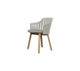 Choice chair with teak legs