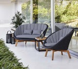 Peacock 2-seater sofa