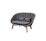 Peacock 2-seater sofa