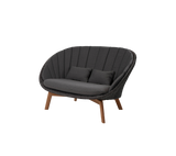 Peacock 2-seater sofa