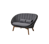 Peacock 2-seater sofa
